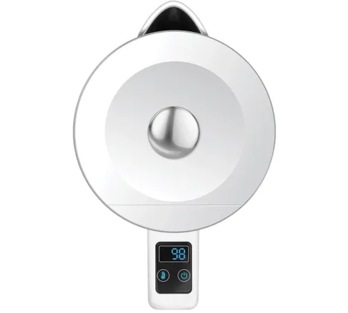 Чайник электрический Redmond SkyKettle KM231S 1.7л. 2200Вт белый корпус: стекло
