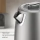 Чайник электрический Redmond KM240 1.7л. 2200Вт серый корпус: стекло