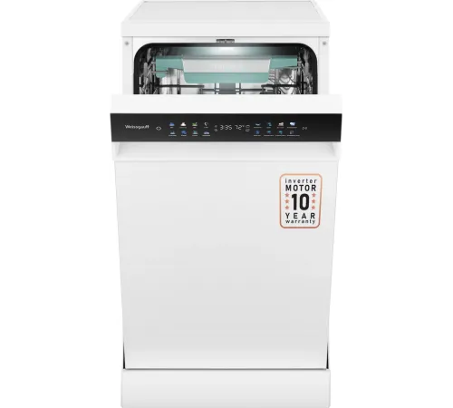 Посудомоечная машина Weissgauff DW 4539 Inverter Touch AutoOpen белый (узкая)