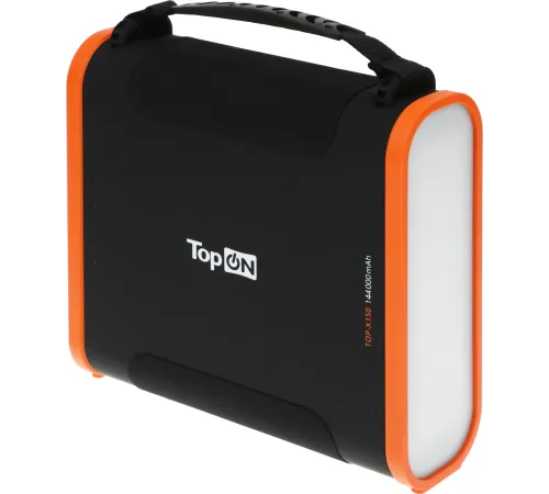 Электростанция портативная TopON TOP-X150 148000mAh 5A QC3.0/PD3.0 4xUSB солн.бат. черный/оранжевый (103764) Электростанция портативная TopON TOP-X150 148000mAh 5A QC3.0/PD3.0 4xUSB солн.бат. черный/оранжевый (103764)