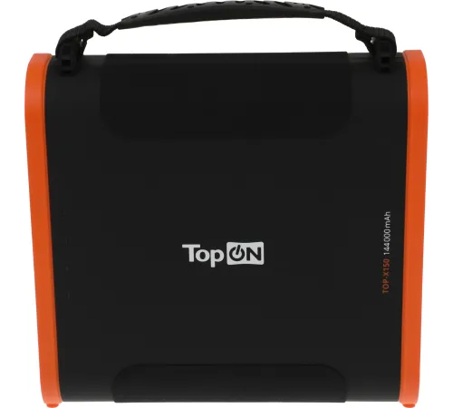 Электростанция портативная TopON TOP-X150 148000mAh 5A QC3.0/PD3.0 4xUSB солн.бат. черный/оранжевый (103764) Электростанция портативная TopON TOP-X150 148000mAh 5A QC3.0/PD3.0 4xUSB солн.бат. черный/оранжевый (103764)