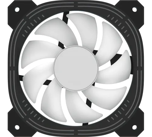 Вентилятор для корпуса Formula Nulight 12BK ARPW ARGB 120х120x25 черный 4-pin 25.34дБ Ret