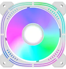Вентилятор для корпуса Formula Nulight 12WH ARPW ARGB 120х120x25 белый 4-pin 25.34дБ Ret