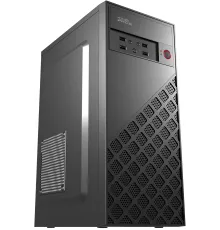 Корпус KingPrice KPCC-MD203 черный без БП ATX 1x80mm 3x120mm 2xUSB2.0 audio