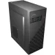 Корпус KingPrice KPCC-MD203 черный без БП ATX 1x80mm 3x120mm 2xUSB2.0 audio
