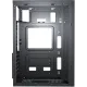 Корпус KingPrice KPCC-MD203 черный без БП ATX 1x80mm 3x120mm 2xUSB2.0 audio