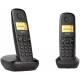 Радиотелефон Dect Gigaset A270 Duo Rus черный (труб. в компл.:2шт) АОН