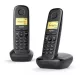 Радиотелефон Dect Gigaset A270 Duo Rus черный (труб. в компл.:2шт) АОН