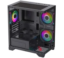 Корпус Bloody BD-CC103F черный без БП mATX 7x120mm 1xUSB2.0 1xUSB3.0 audio bott PSU