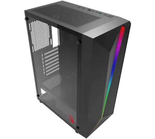 Корпус Bloody BD-CC106 черный без БП ATX 8x120mm 1xUSB2.0 1xUSB3.0 audio bott PSU Корпус Bloody BD-CC106 черный без БП ATX 8x120mm 1xUSB2.0 1xUSB3.0 audio bott PSU