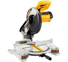 Торцовочная пила DeWalt DW714 1650Вт,4600 об/мин,254x30 мм,рез 89 мм