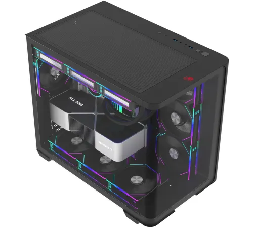 Корпус Bloody BD-CC113 черный без БП ATX 10x120mm 2xUSB3.0 audio bott PSU Корпус Bloody BD-CC113 черный без БП ATX 10x120mm 2xUSB3.0 audio bott PSU