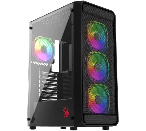 Корпус Bloody BD-CC114 черный без БП ATX 8x120mm 1xUSB2.0 1xUSB3.0 audio bott PSU Корпус Bloody BD-CC114 черный без БП ATX 8x120mm 1xUSB2.0 1xUSB3.0 audio bott PSU