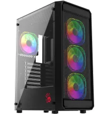 Корпус Bloody BD-CC114F черный без БП ATX 4x120mm 1xUSB2.0 1xUSB3.0 audio bott PSU