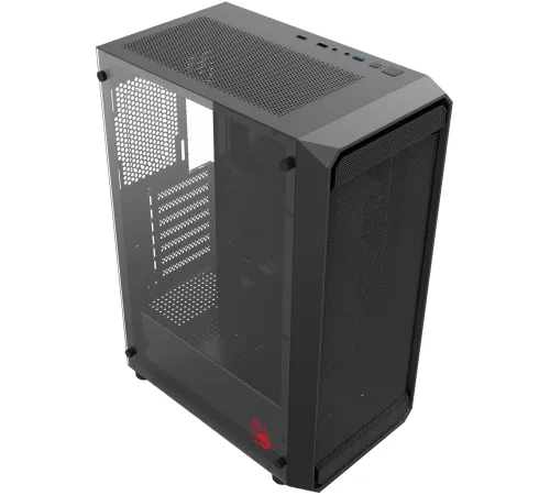 Корпус Bloody BD-CC114F черный без БП ATX 4x120mm 1xUSB2.0 1xUSB3.0 audio bott PSU