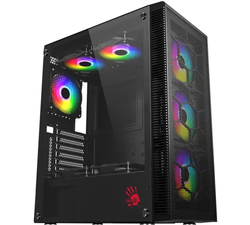 Корпус Bloody BD-CC115 черный без БП ATX 8x120mm 1xUSB2.0 1xUSB3.0 audio bott PSU Корпус Bloody BD-CC115 черный без БП ATX 8x120mm 1xUSB2.0 1xUSB3.0 audio bott PSU
