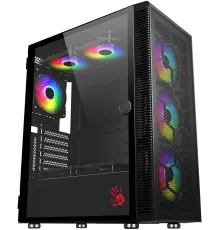 Корпус Bloody BD-CC116 черный без БП ATX 8x120mm 1xUSB2.0 1xUSB3.0 audio bott PSU