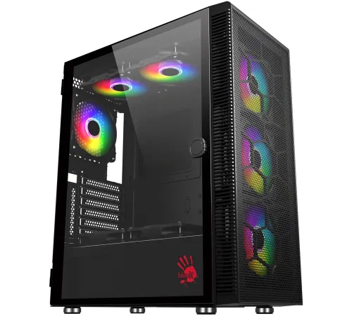 Корпус Bloody BD-CC116 черный без БП ATX 8x120mm 1xUSB2.0 1xUSB3.0 audio bott PSU Корпус Bloody BD-CC116 черный без БП ATX 8x120mm 1xUSB2.0 1xUSB3.0 audio bott PSU