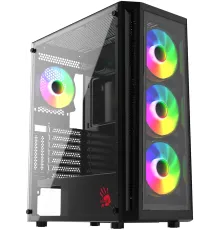 Корпус Bloody BD-CC120F черный без БП ATX 8x120mm 1xUSB2.0 1xUSB3.0 audio bott PSU