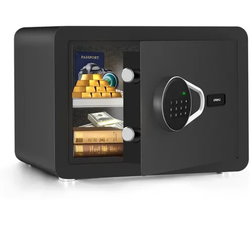 Сейф Deli ET540 электронный/ключевой Сейф Deli ET540 электронный/ключевой