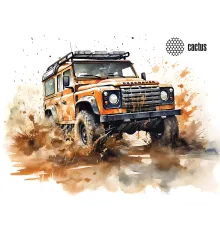 Коврик для мыши Cactus Jeep 250x200x3мм (CS-MP-D11S)