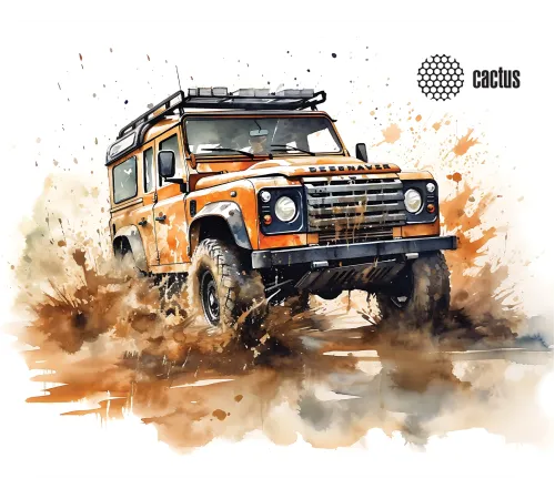 Коврик для мыши Cactus Jeep 250x200x3мм (CS-MP-D11S) Коврик для мыши Cactus Jeep 250x200x3мм (CS-MP-D11S)