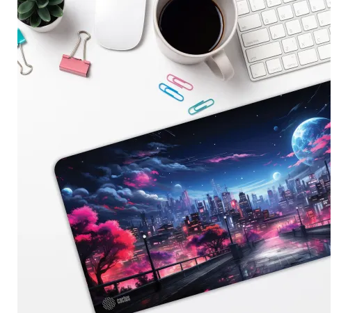Коврик для мыши Cactus Fantasy space 900x400x3мм (CS-MP-PRO14XXL) Коврик для мыши Cactus Fantasy space 900x400x3мм (CS-MP-PRO14XXL)