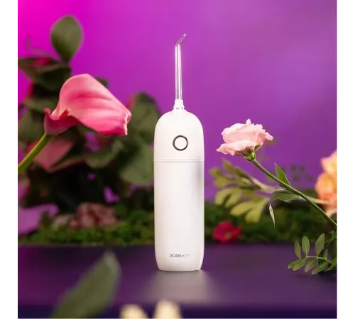 Ирригатор Scarlett SC-WF03 портатив. белый Ирригатор Scarlett SC-WF03 портатив. белый