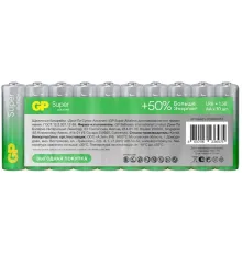 Батарея GP Super Alkaline 15AA21-2CRSWC10 AA (10шт) спайка
