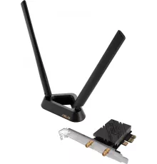 Сетевой адаптер Wi-Fi + Bluetooth Asus PCE-BE92BT BE9400 PCI Express 2ант.