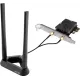 Сетевой адаптер Wi-Fi + Bluetooth Asus PCE-BE92BT BE9400 PCI Express 2ант.