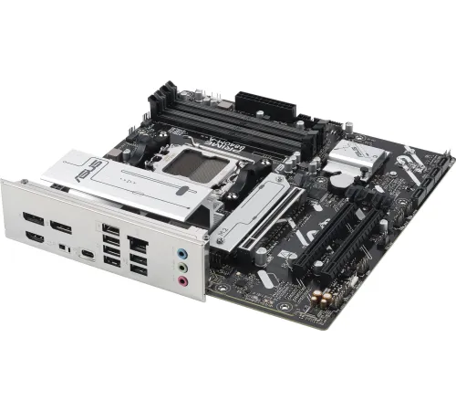 Материнская плата Asus PRIME B840M-A-CSM SocketAM5 AMD B840 4xDDR5 mATX AC`97 8ch(7.1) 2.5Gg RAID+VGA+HDMI+DP