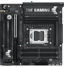 Материнская плата Asus TUF GAMING B850M-PLUS WIFI SocketAM5 AMD B850 4xDDR5 mATX AC`97 8ch(7.1) 2.5Gg RAID+HDMI+DP