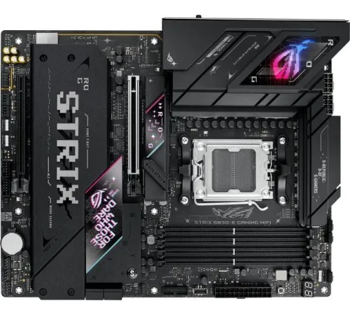 Материнская плата Asus ROG STRIX B850-E GAMING WIFI SocketAM5 AMD B850 4xDDR5 ATX AC`97 8ch(7.1) 2.5Gg RAID+HDMI+DP