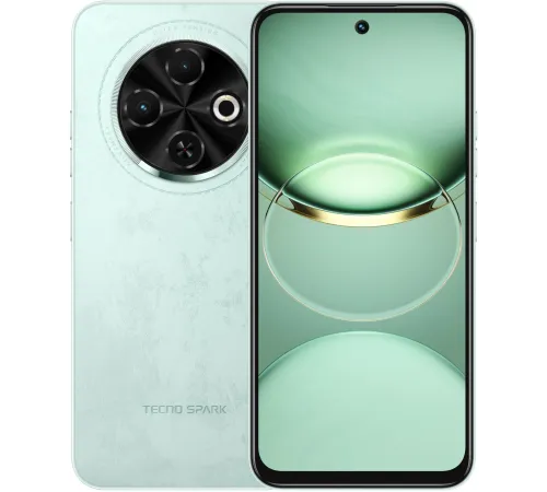 Смартфон Tecno Spark 30C 128Gb 6Gb зеленый моноблок 3G 4G 6.67" 720x1600 Android 14 48Mpix 802.11 a/b/g/n/ac NFC GPS GSM900/1800 TouchSc Protect Смартфон Tecno Spark 30C 128Gb 6Gb зеленый моноблок 3G 4G 6.67" 720x1600 Android 14 48Mpix 802.11 a/b/g/n/ac NFC GPS GSM900/1800 TouchSc Protect