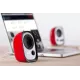 Колонки Edifier R12U 2.0 красный 4Вт портативные