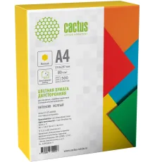Бумага Cactus CS-CPY-A480500 A4/80г/м2/500л./желтый интенсив