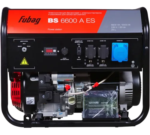 Генератор Fubag BS 6600 AES 6.5кВт Генератор Fubag BS 6600 AES 6.5кВт