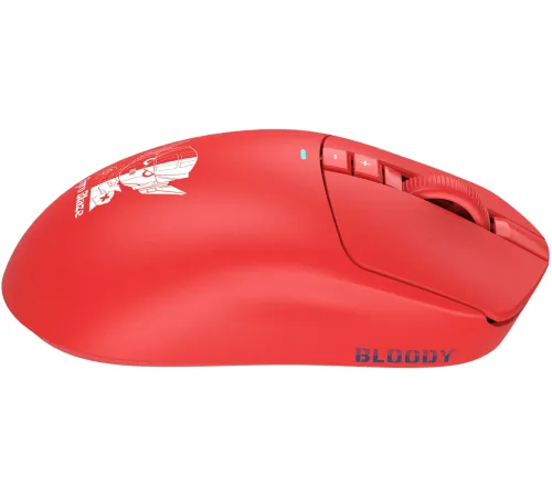Мышь A4Tech Bloody R72 Pro красный/белый/рисунок оптическая 26000dpi беспров. USB-C 7but (R72 PRO PYRO BLAZE)