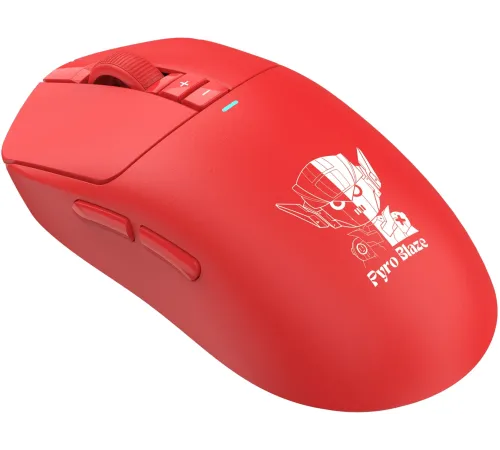 Мышь A4Tech Bloody R72 Pro красный/белый/рисунок оптическая 26000dpi беспров. USB-C 7but (R72 PRO PYRO BLAZE)