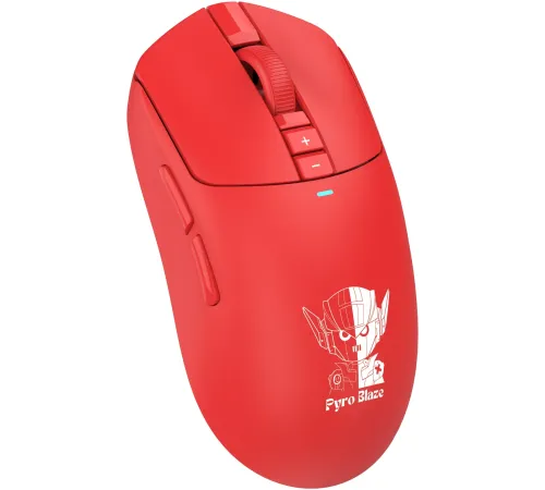 Мышь A4Tech Bloody R72 Pro красный/белый/рисунок оптическая 26000dpi беспров. USB-C 7but (R72 PRO PYRO BLAZE)