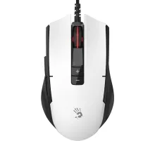 Мышь A4Tech Bloody ES8 белый оптическая 6000dpi USB 7but (ES8 PANDA WHITE)