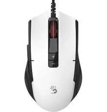 Мышь A4Tech Bloody ES8 белый оптическая 6000dpi USB 7but (ES8 PANDA WHITE)