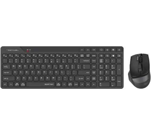 Клавиатура + мышь A4Tech Fstyler FB2800C Air2 клав:черный/серый мышь:черный/серый USB беспроводная Bluetooth/Радио slim Клавиатура + мышь A4Tech Fstyler FB2800C Air2 клав:черный/серый мышь:черный/серый USB беспроводная Bluetooth/Радио slim