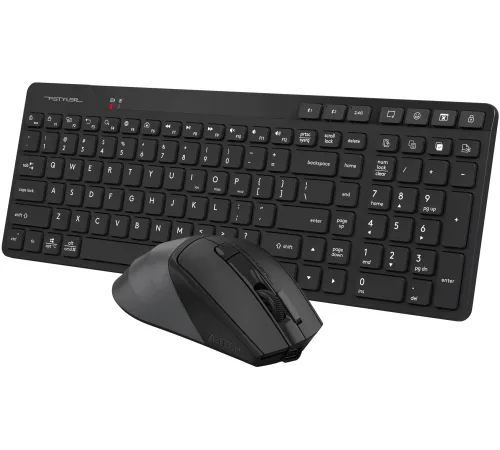 Клавиатура + мышь A4Tech Fstyler FB2800C Air2 клав:черный/серый мышь:черный/серый USB беспроводная Bluetooth/Радио slim Клавиатура + мышь A4Tech Fstyler FB2800C Air2 клав:черный/серый мышь:черный/серый USB беспроводная Bluetooth/Радио slim