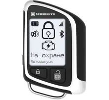 Охранная система Scher-Khan T6 с обратной связью + дистанционный запуск+ Bluetooth+GSM брелок с ЖК дисплеем