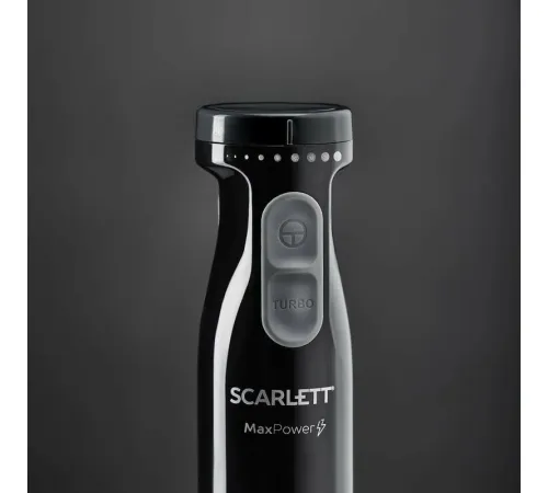 Блендер погружной Scarlett SC-HB42M47 1500Вт черный/серебристый Блендер погружной Scarlett SC-HB42M47 1500Вт черный/серебристый