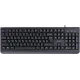 Клавиатура Acer OKW400 черный USB Multimedia (ZL.KBDEE.01C) кабель 1.8м