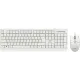 Клавиатура + мышь Acer OCC400 клав:белый мышь:белый USB (ZL.ACCCC.014)