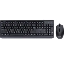Клавиатура + мышь Acer OCC400 клав:черный мышь:черный USB (ZL.ACCCC.015)